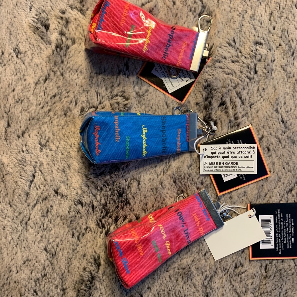 Keychain coin purses.3 coin purses for $5.